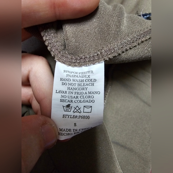 Taupe pants leggings small - Picture 3 of 6